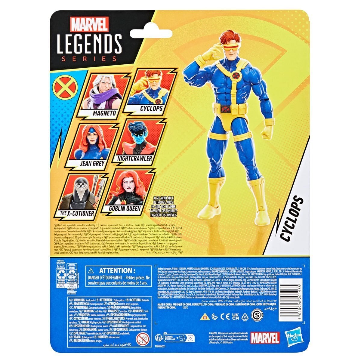 マーベルレジェンド X-MENシリーズ X-MEN '97 サイクロップス 6インチ アクションフィギュア 開封品 国内版