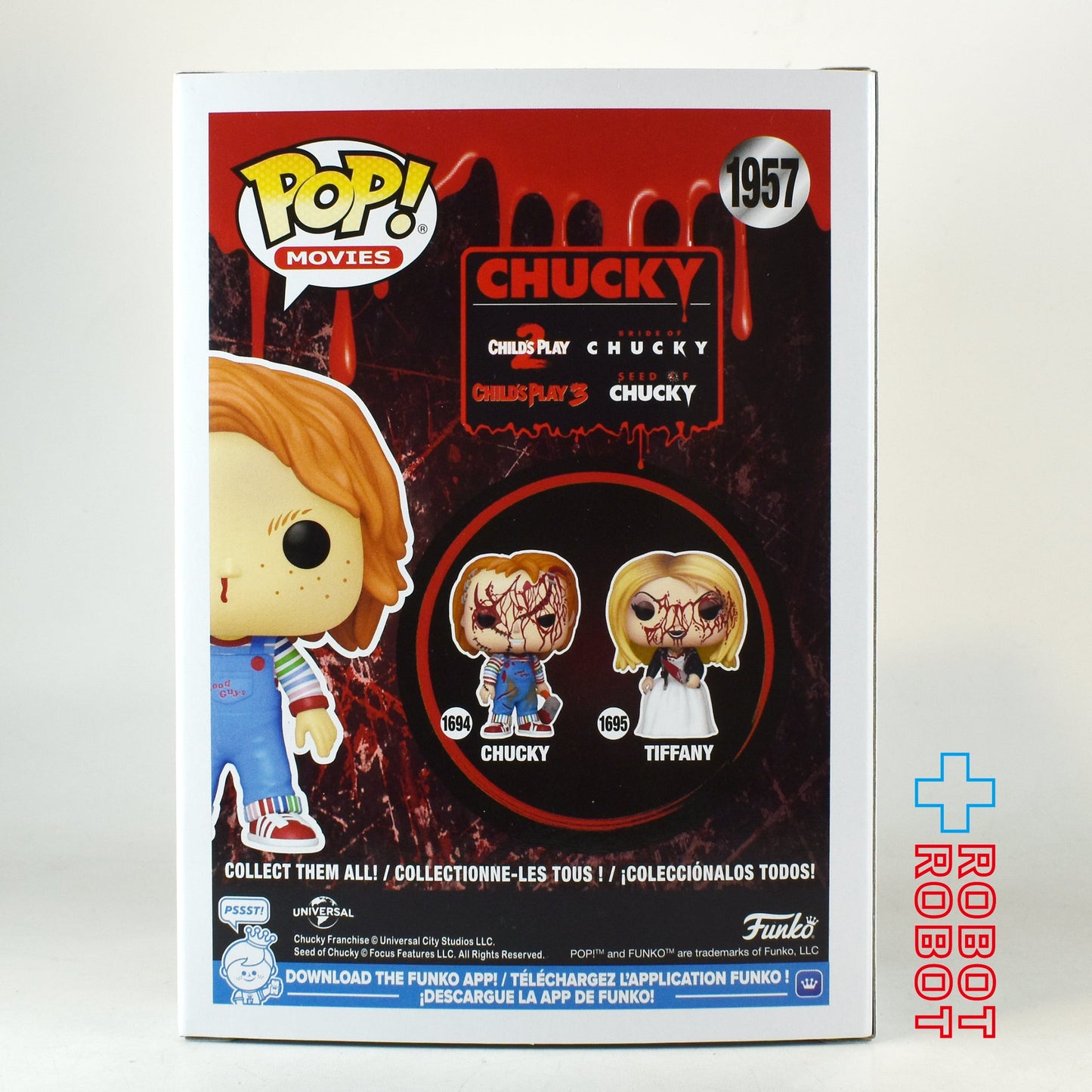 ファンコ POP! Movies 1957 チャイルド・プレイ チャッキー ビニールフィギュア 箱入 - ROBOTROBOT
