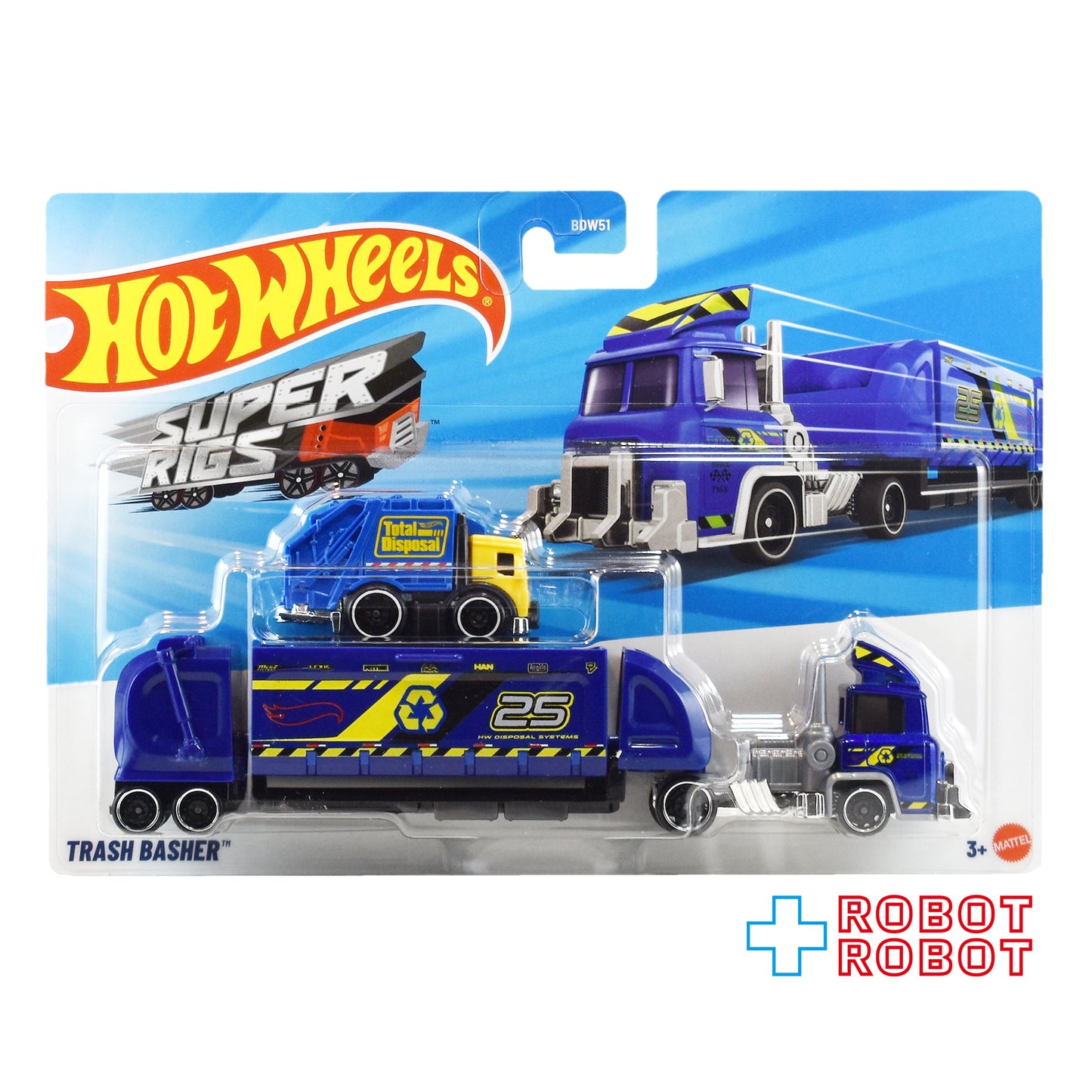 ⚫️ ホットウィール 2026 スーパーリグ トラッシュバッシャー 1/64 ダイキャスト ミニカー 未開封