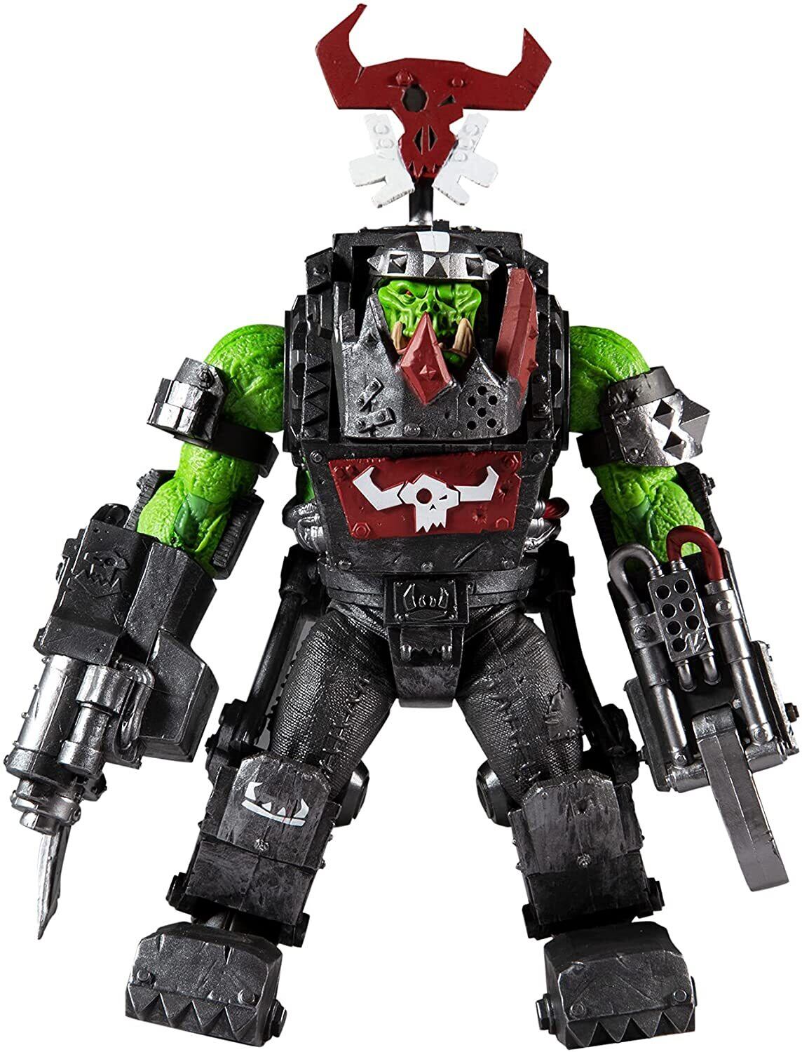 マクファーレン・トイズ ウォーハンマー 40,000 オルク メガノブ with シュータ 12インチ メガフィグ アクションフィギュア