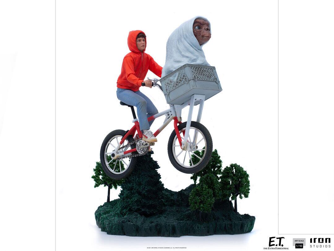 アイアンスタジオ E.T. E.T.&エリオット 1/10スケール スタチュー