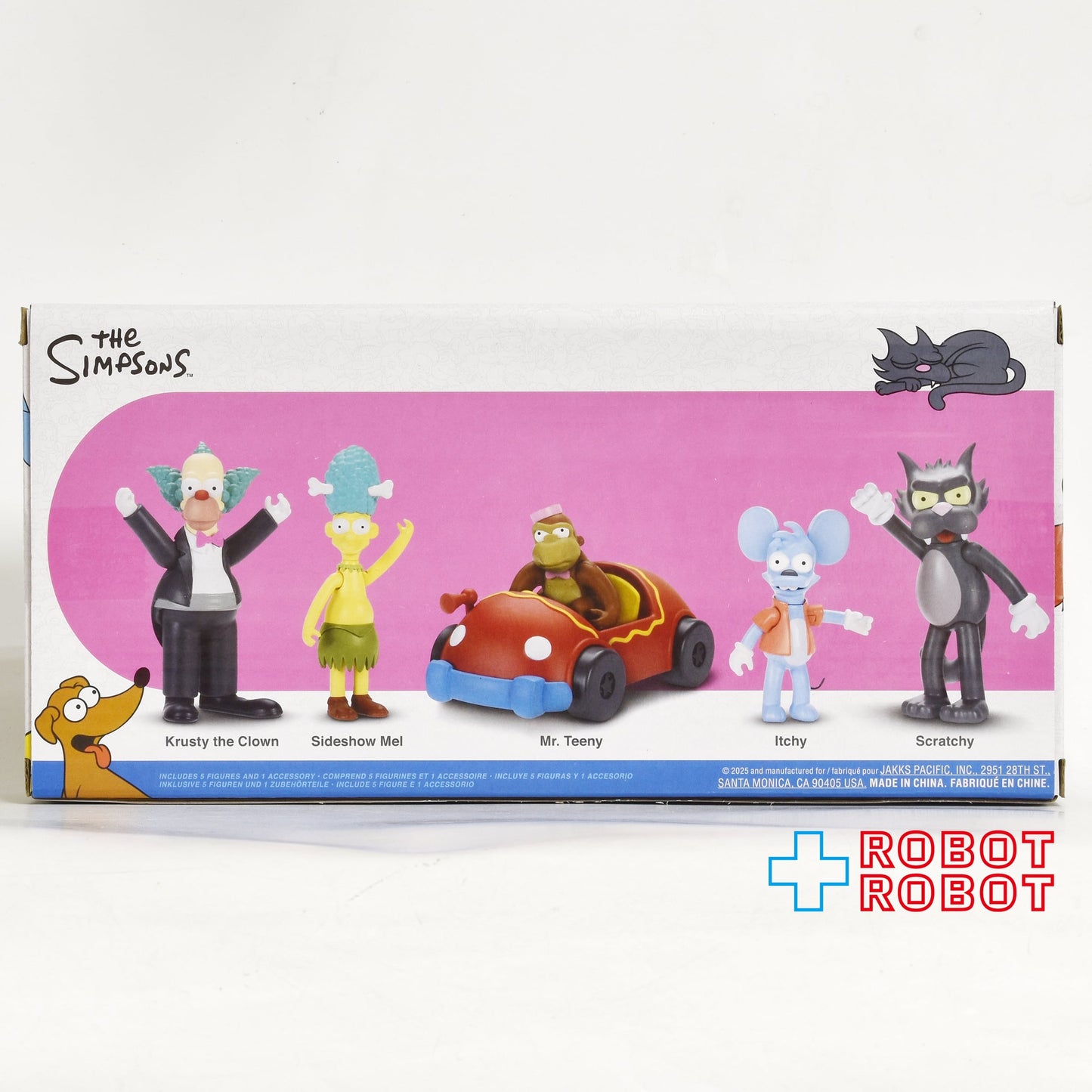 ザ・シンプソンズ クラスティ・ザ・クラウン・ショー 2.5インチ フィギュア マルチパック 国内版 未開封