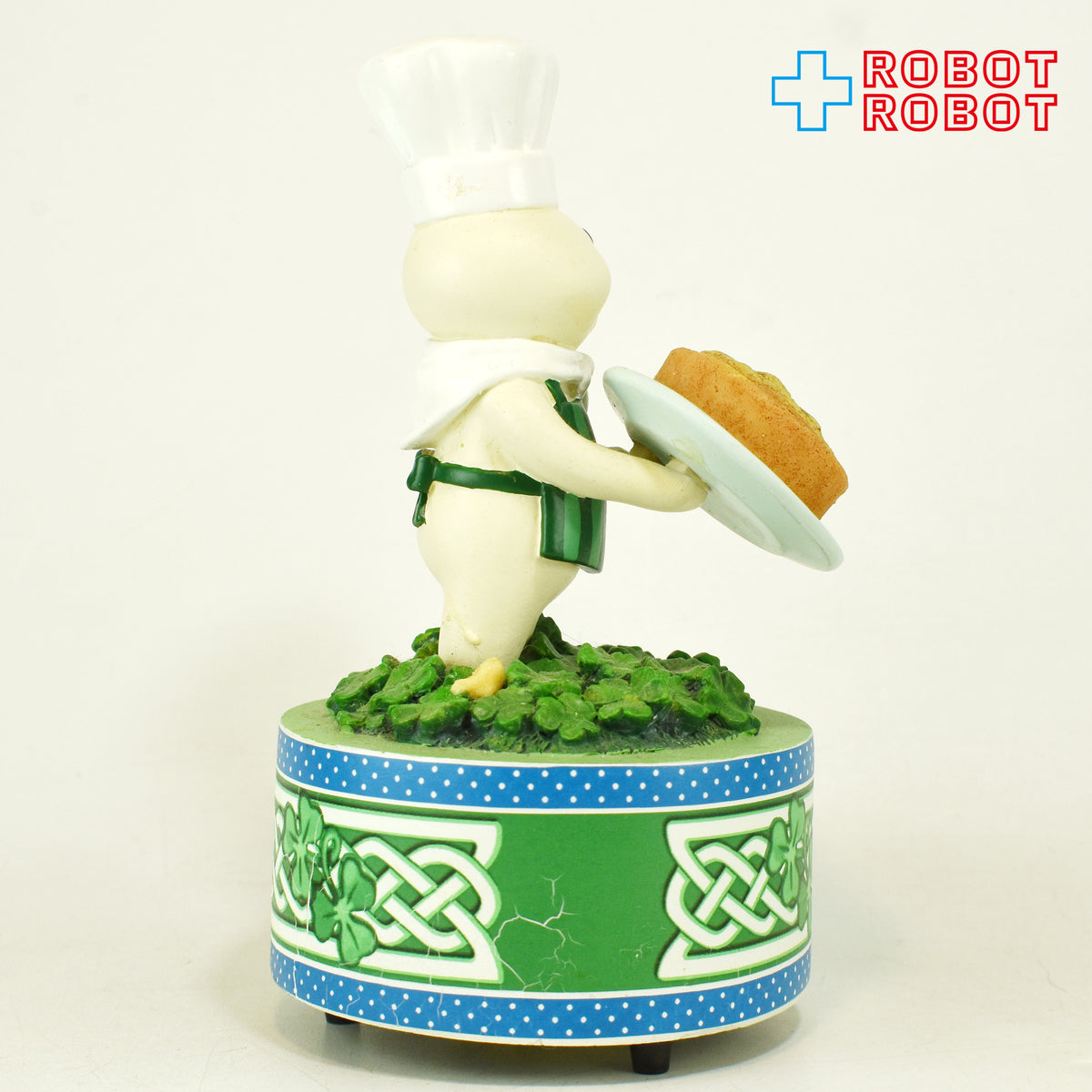 ピルズベリー ポッピンフレッシュ ドゥボーイ アイリッシュ・アイズ オルゴール フィギュアリン 2013 企業物