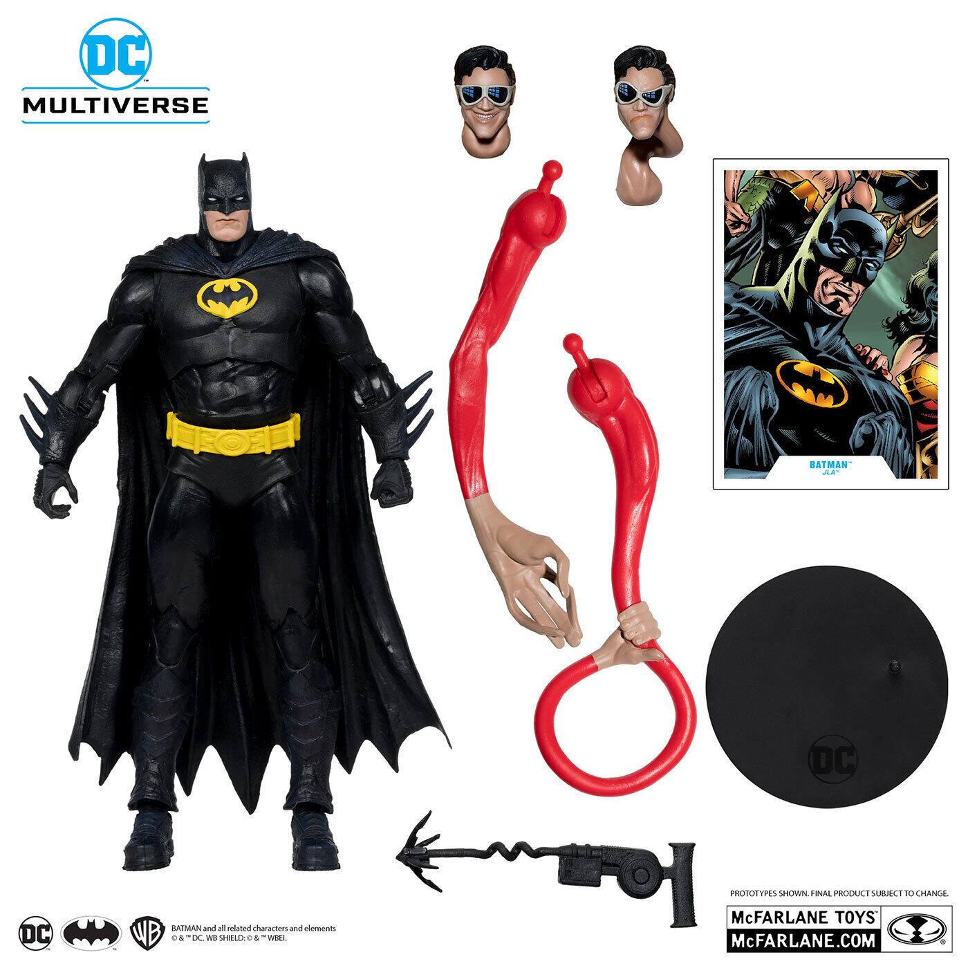 マクファーレン・トイズ DCマルチバース コミック JLA #278 バットマン 7インチ アクションフィギュア 国内版 未開封