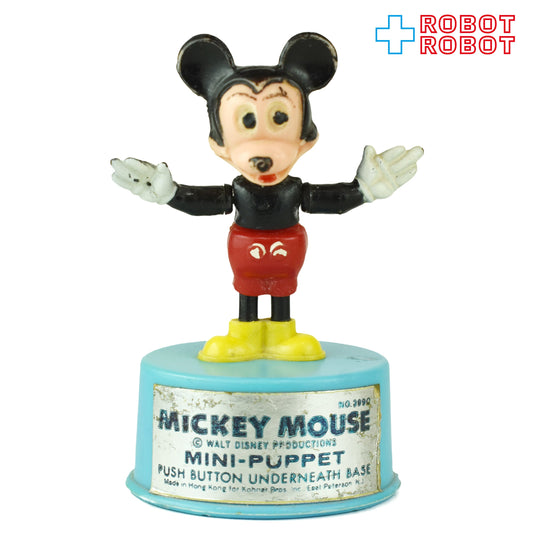 コーナー社 ディズニー ミッキーマウス プッシュパペットミニ