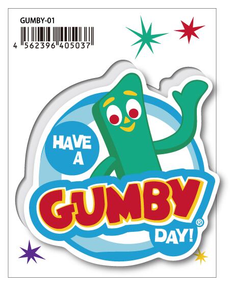 ガンビーステッカー HAVE A GUMBY DAY! GUMBY 未開封