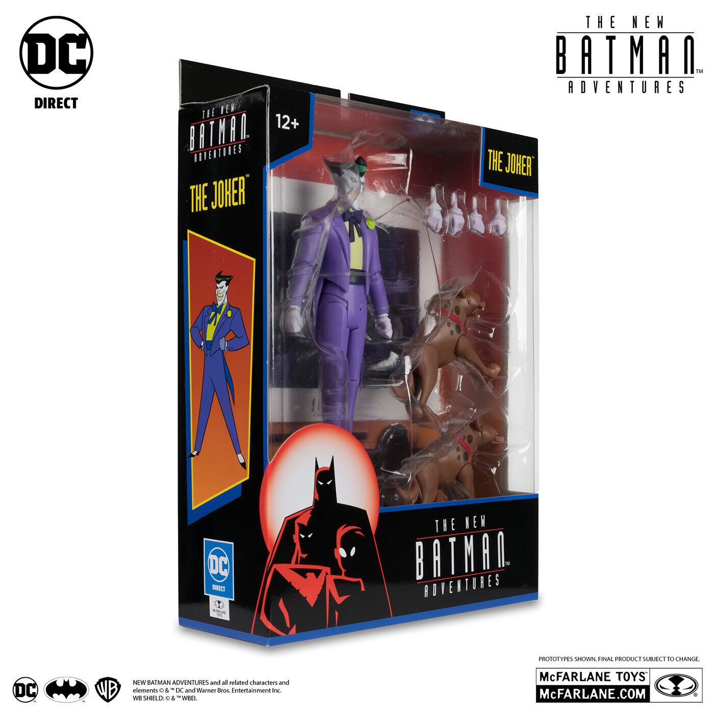 マクファーレン・トイズ DCダイレクト バットマン アニメイテッド ニュー・バットマン・アドベンチャーズ #13 ジョーカー 6インチ アクションフィギュア 国内版 未開封