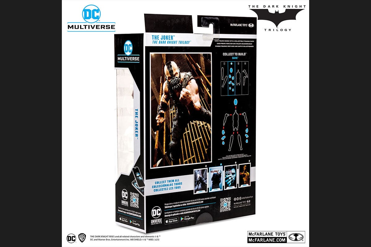 DC マルチバース 7インチ・アクションフィギュア #212 ジョーカー［映画『ダークナイト・トリロジー』] 国内版 開封 ※難あり