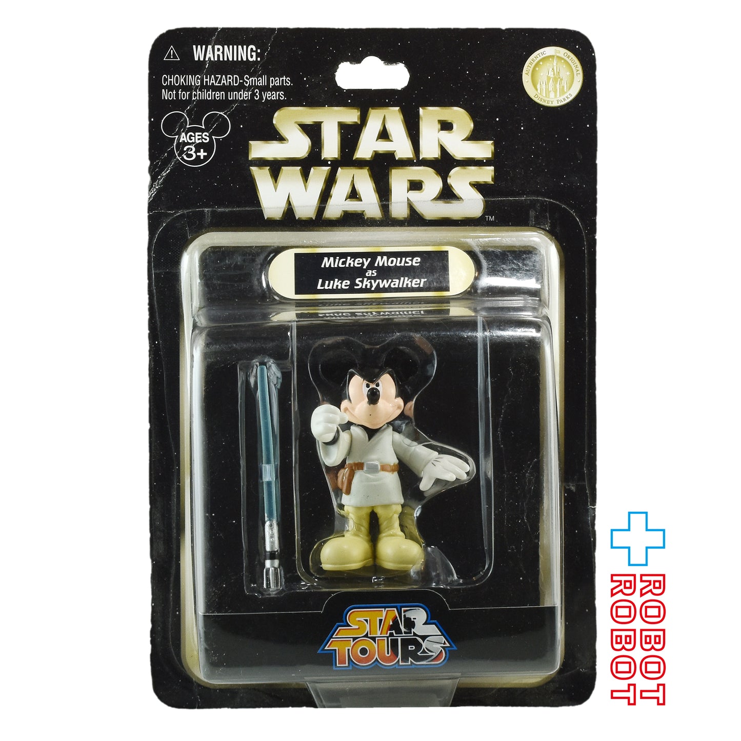 スター・ウォーズ スター・ツアーズ シリーズ1 ミッキーマウス as ルーク・スカイウォーカー ベーシックフィギュア 未開封
