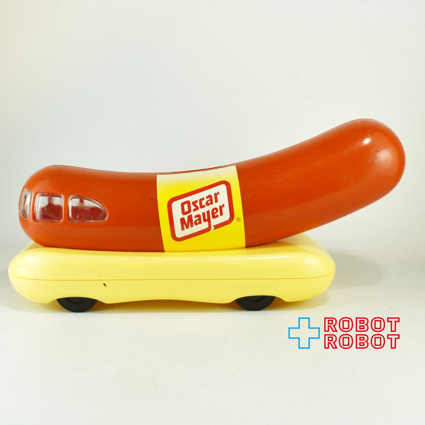 オスカーマイヤーのソーセージ カー貯金箱 1993 CHINA クリア窓