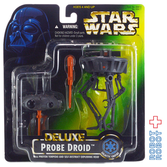 スター・ウォーズ POTF2 グリーンカードDX プローブ・ドロイド デラックス 3.75インチ アクションフィギュア 未開封  ※台紙にシワ