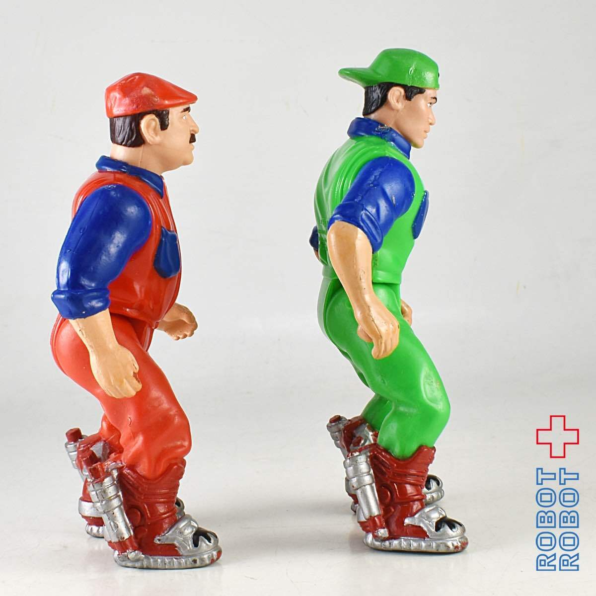 映画版 スーパーマリオ 魔界帝国の女神 マリオとルイージ アクションフィギュア ２体 1993 ERTL社