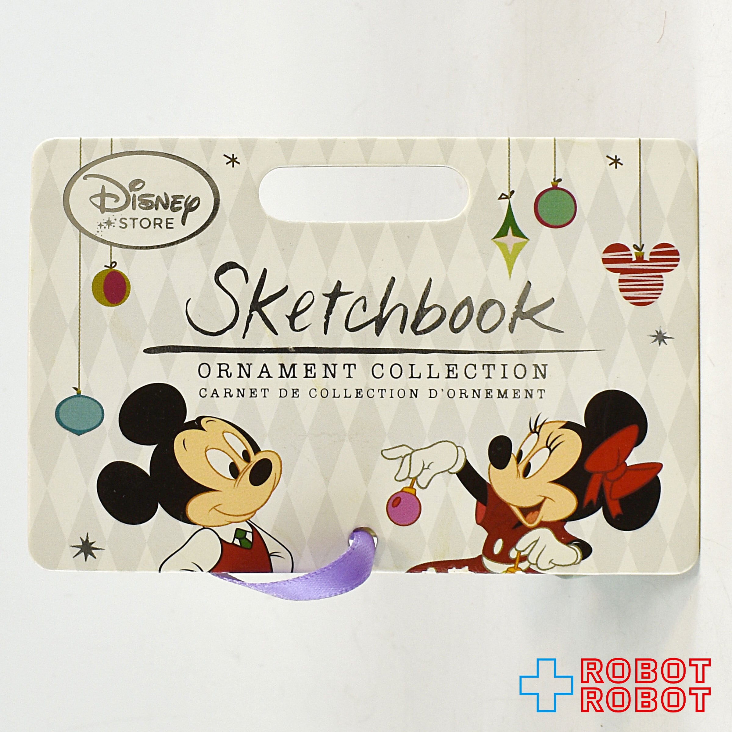 ディズニーストア チップ＆デール スケッチクラブ オーナメント