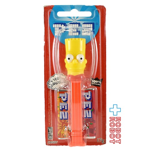 シンプソンズ  バート PEZ ディスペンサー ブリスターパック 未開封