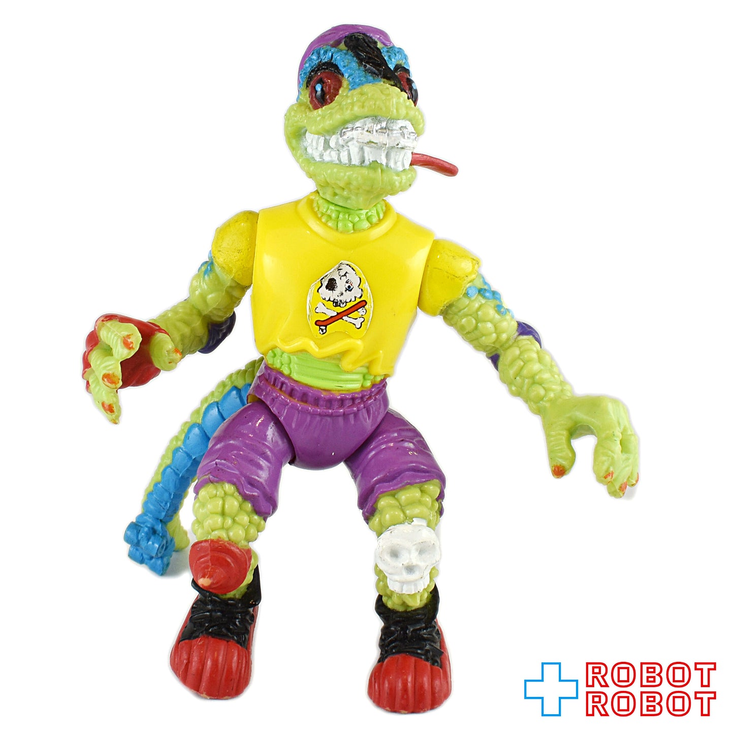 プレイメイツ ティーンエイジ・ミュータント・ニンジャ・タートルズ TMNT モンド・ゲッコー アクションフィギュア ルース 1990