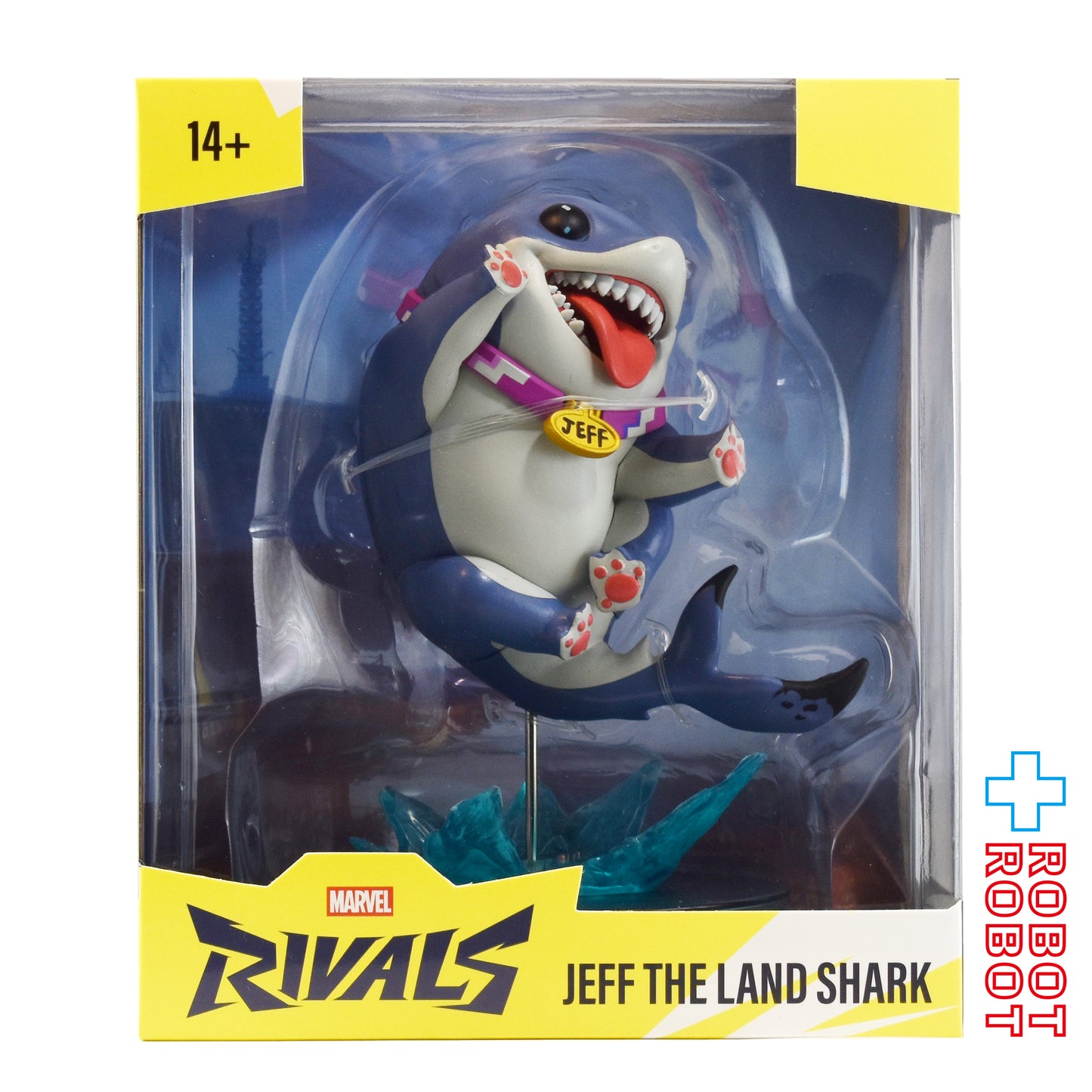 マクファーレン・トイズ マーベル・ライバルズ シーン・フィギュア #001 ジェフ・ザ・ランド・シャーク 1/10 スタチューフィギュア 未開封