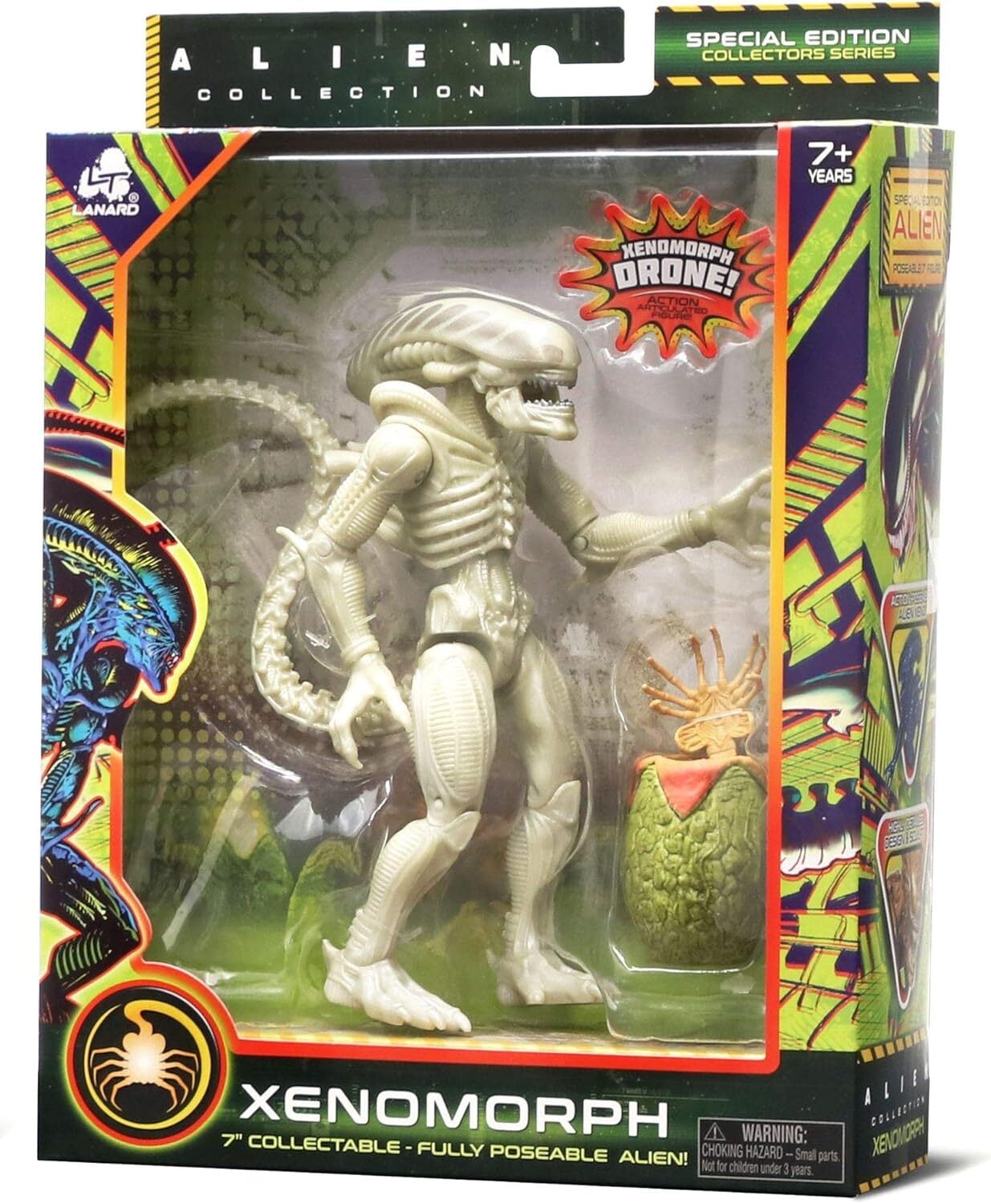 ラナード エイリアン ゼノモーフ 7インチ コレクタブル フーリー ポーザブル アクションフィギュア ウォルマート限定 未開封