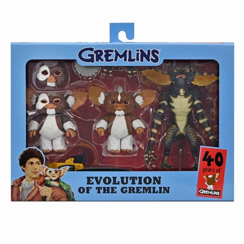 ネカ グレムリン Evolution of a Gremlin グレムリンの進化 モグワイ＆グレムリン アクションフィギュア 40th アニバーサリー ボックス 未開封