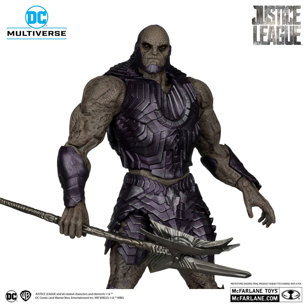 マクファーレン・トイズ DCマルチバース ジャスティス・リーグ ザック・スナイダーカット ダークサイド (玉座付き) 7インチ アクションフィギュア 未開封