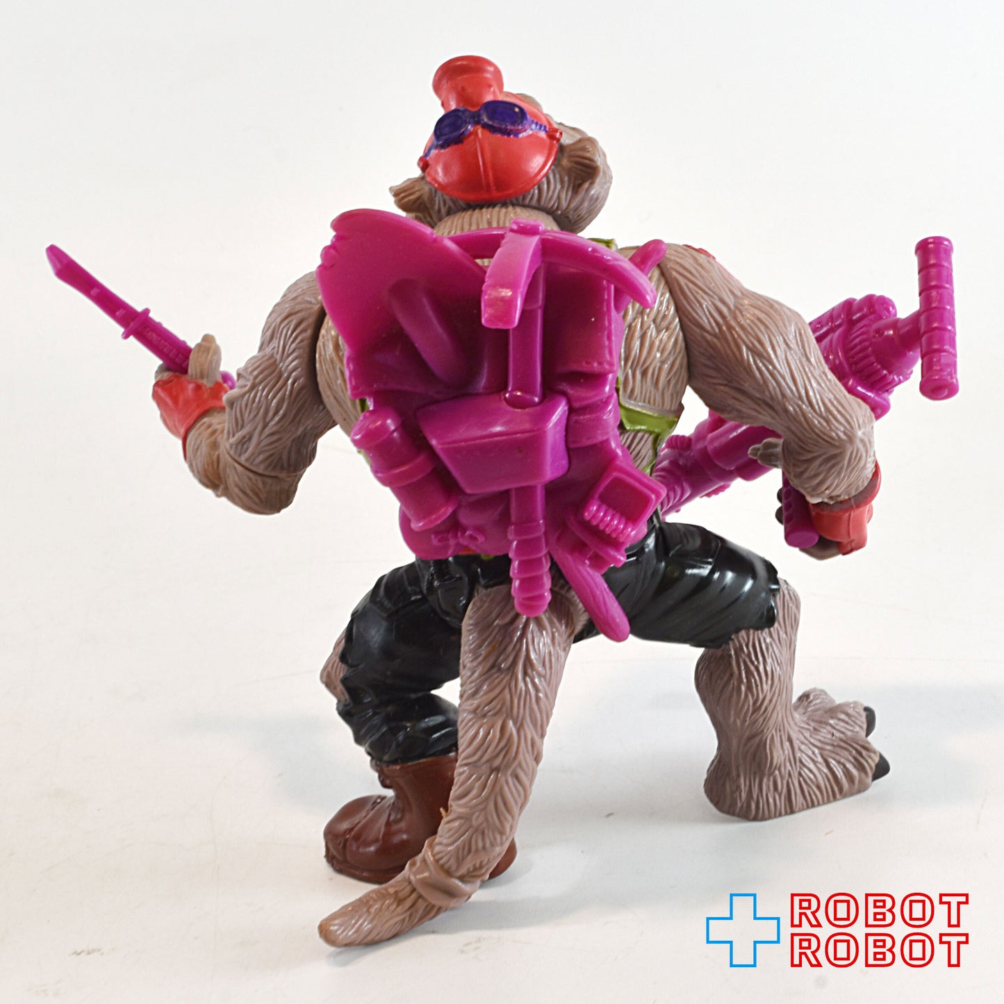 プレイメイツ ティーンエイジ・ミュータント・ニンジャ・タートルズ TMNT ケイブ レオと恐竜ディンギー・ディノ アクションフィギュア ルース完品