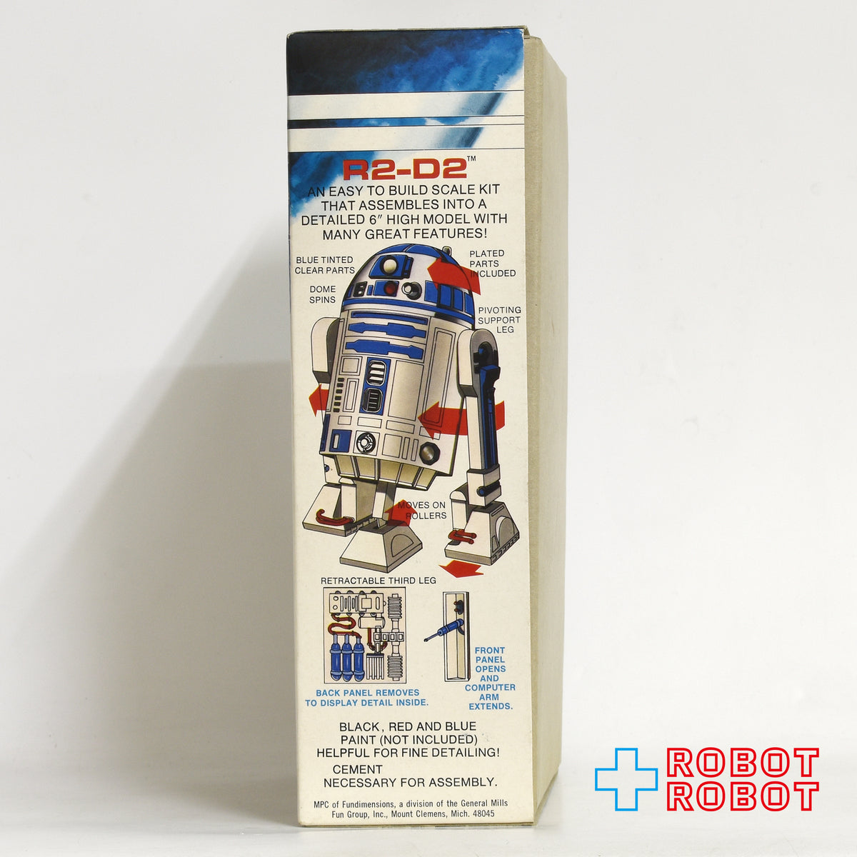 スター・ウォーズ mpc R2-D2 プラモデル モデルキット 箱入 日本語説明書つき