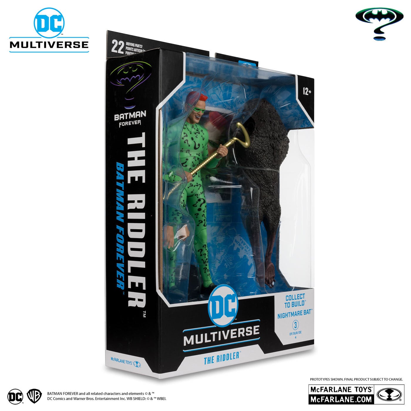 マクファーレン・トイズ DCマルチバース バットマン フォーエヴァー #284 リドラー 7インチ アクションフィギュア 国内版 未開封