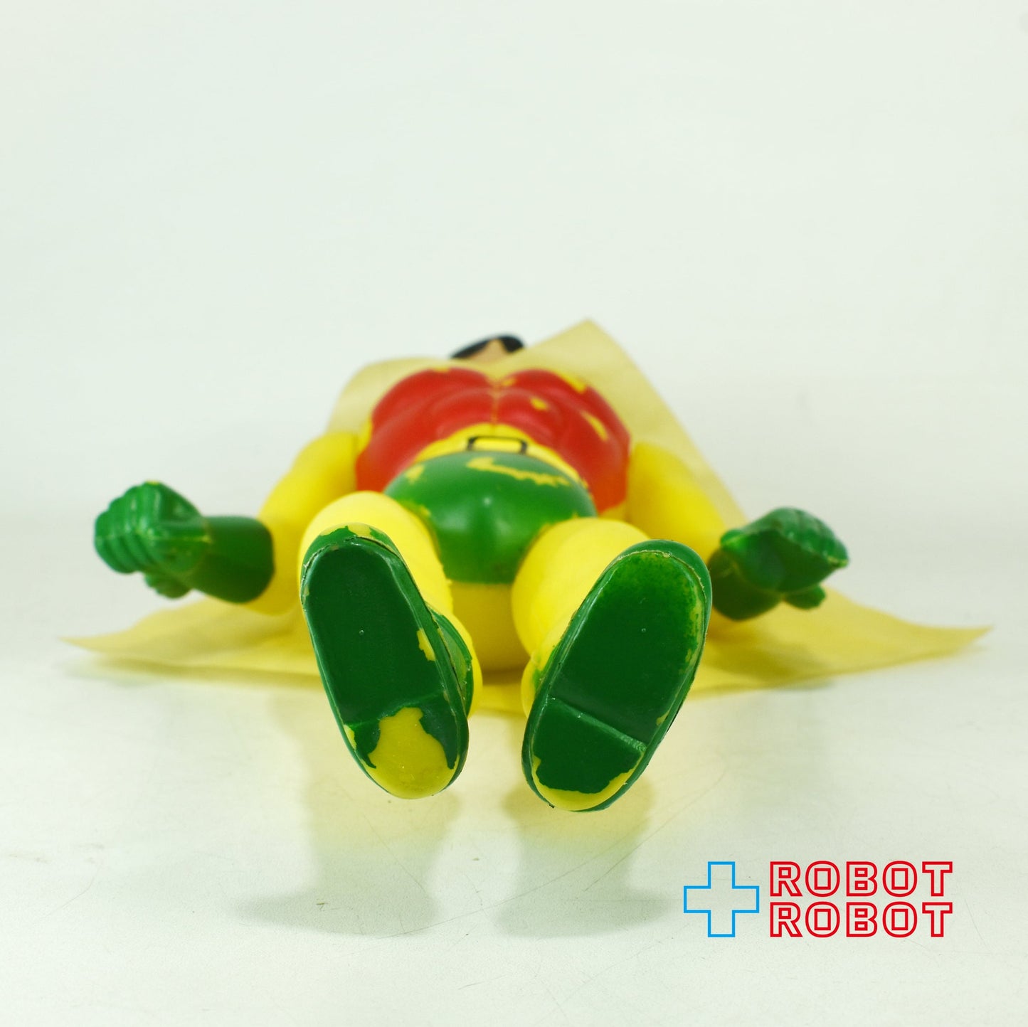 メキシコ製 DC ロビン (バットマン) 黄色ボディー ブロー成形 ポリ アクションフィギュア