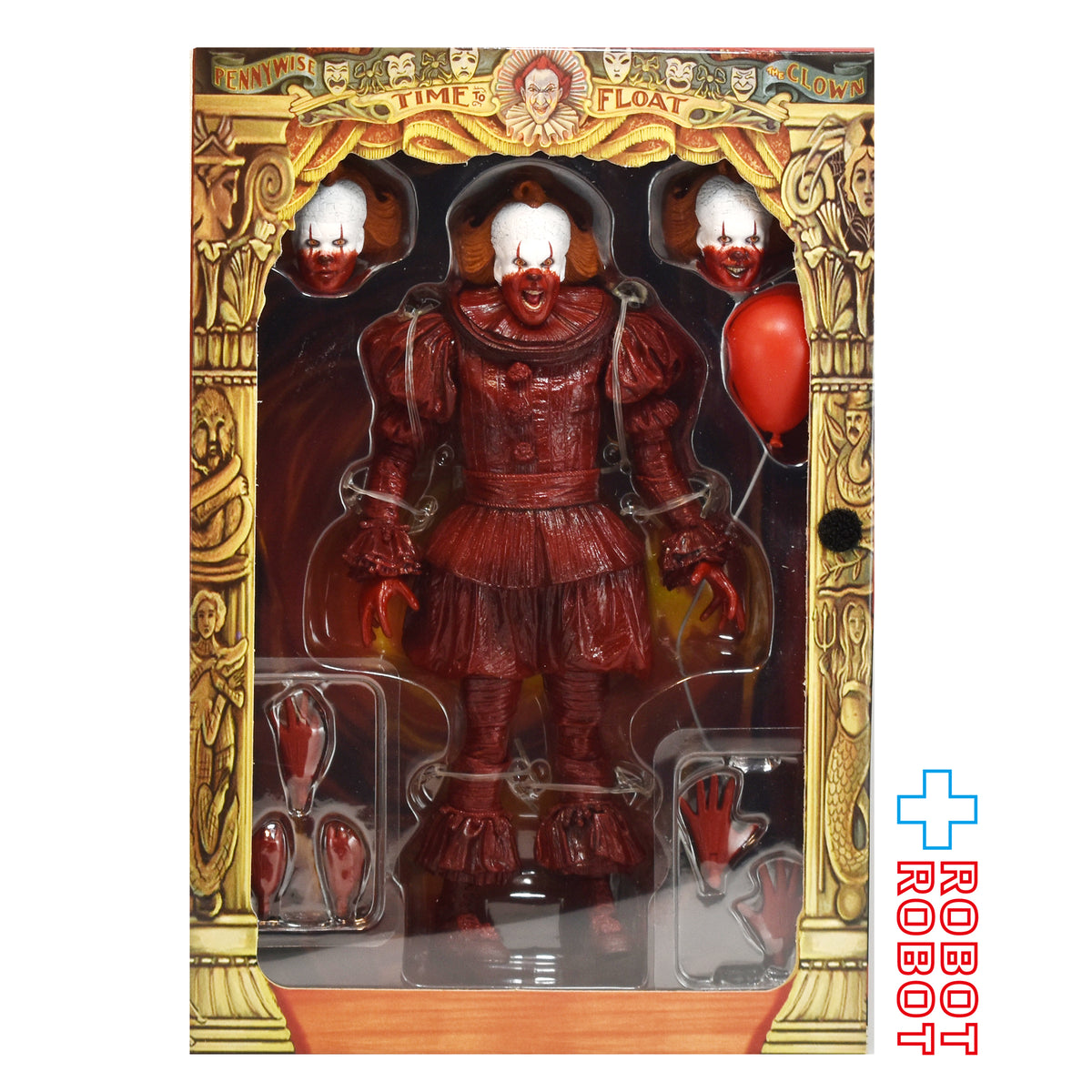 ネカ IT / イット ウェルカム・トゥ・デリー ブラッド・ペニーワイズ アルティメット 7インチ アクションフィギュア 未開封