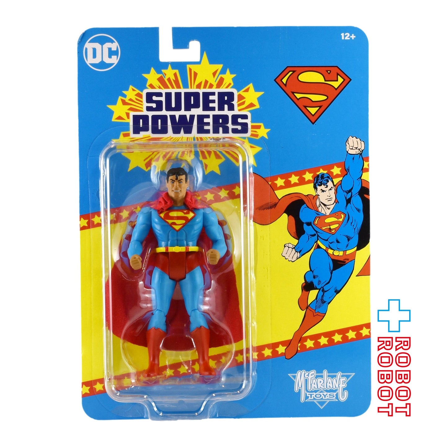 マクファーレン・トイズ DCダイレクト DCスーパーパワーズ #40 スーパーマン (クラシック) 4インチ アクションフィギュア 国内版 未開封