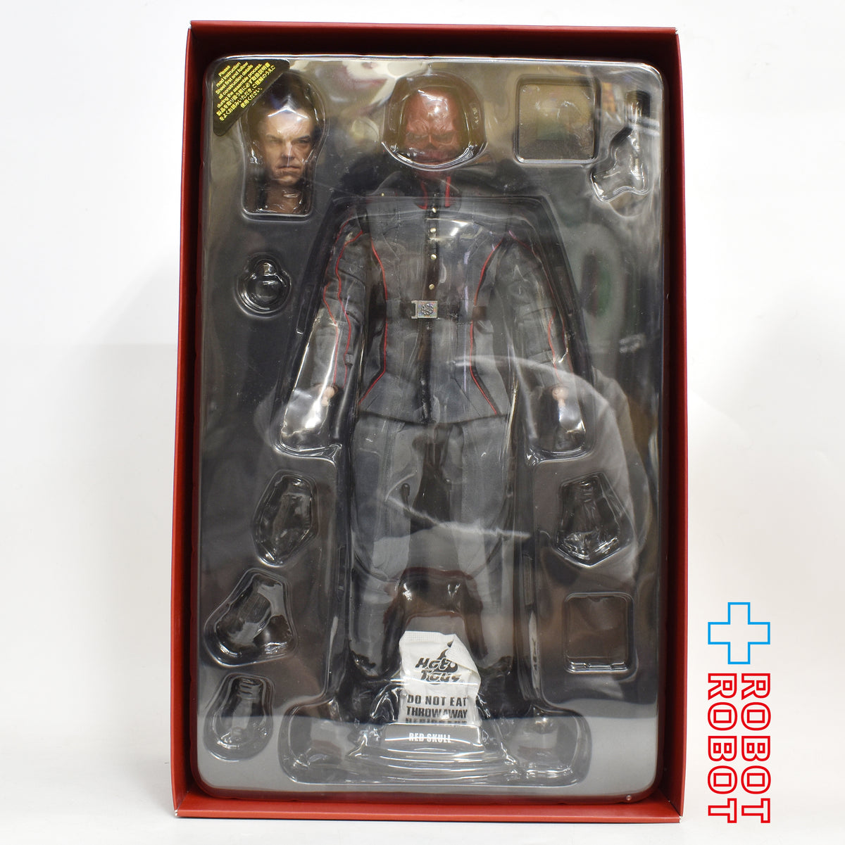 欠品あり：ホットトイズ ムービー・マスターピース MMS167 キャプテン・アメリカ / ザ・ファースト・アベンジャー レッド・スカル 1/6 アクションフィギュア 開封箱入