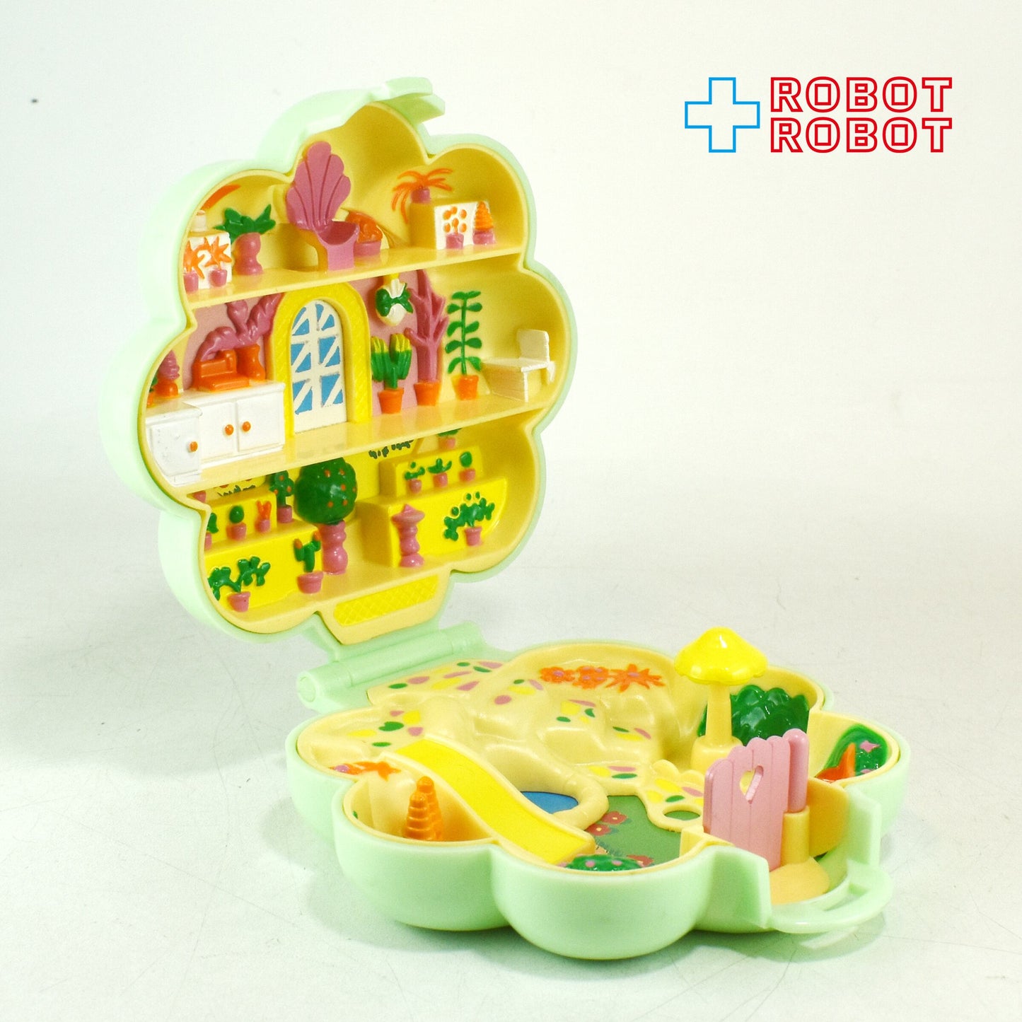 バンダイ ポーリーポケット エンジェルポケット 緑のきれいな植物園 1991