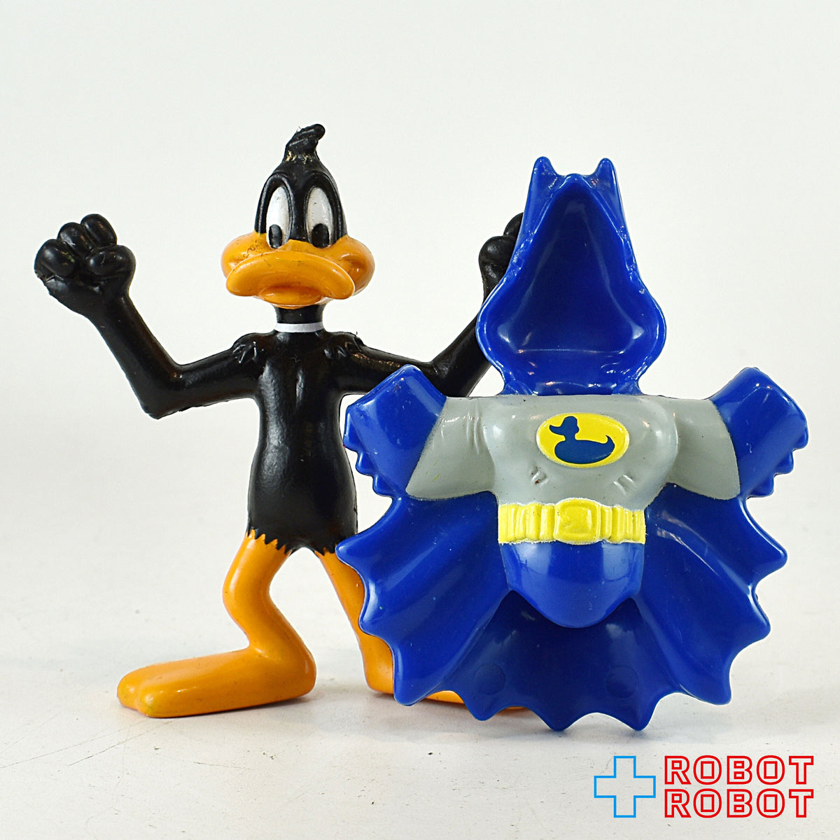 マクドナルド ルーニー・テューンズ DC ダフィー・ダック as バットダック バットマン フィギュア ミールトイ 1991 開封美品