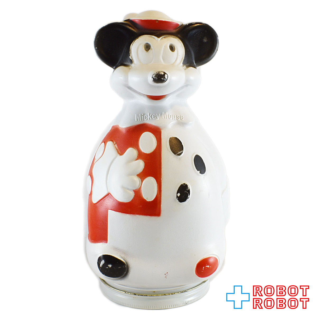 ナビスコ ディズニー ミッキーマウス ポリ貯金箱 シリアル容器