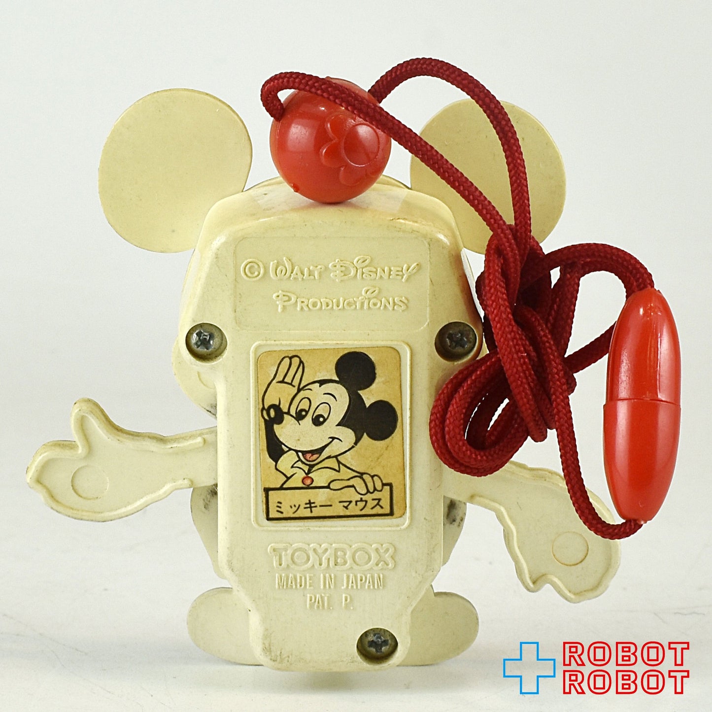 ディズニー ミッキーマウス ネックレス プラトイ トイボックス社