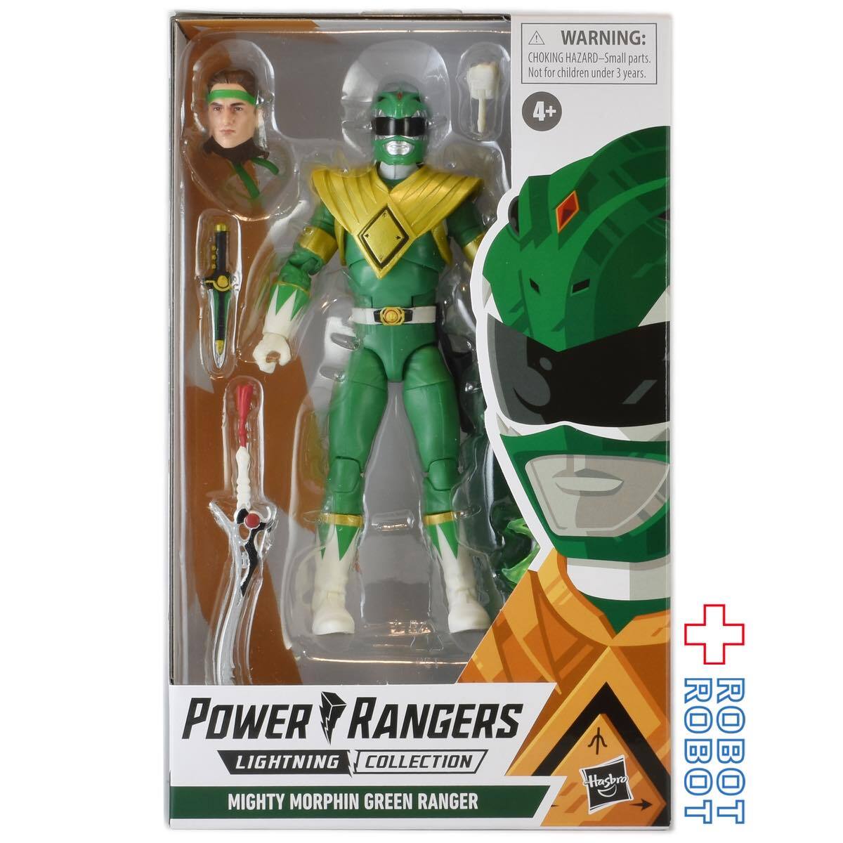 ハズブロ パワーレンジャー マイティモーフィン グリーンレンジャー 6インチ アクションフィギュア １号店商品
