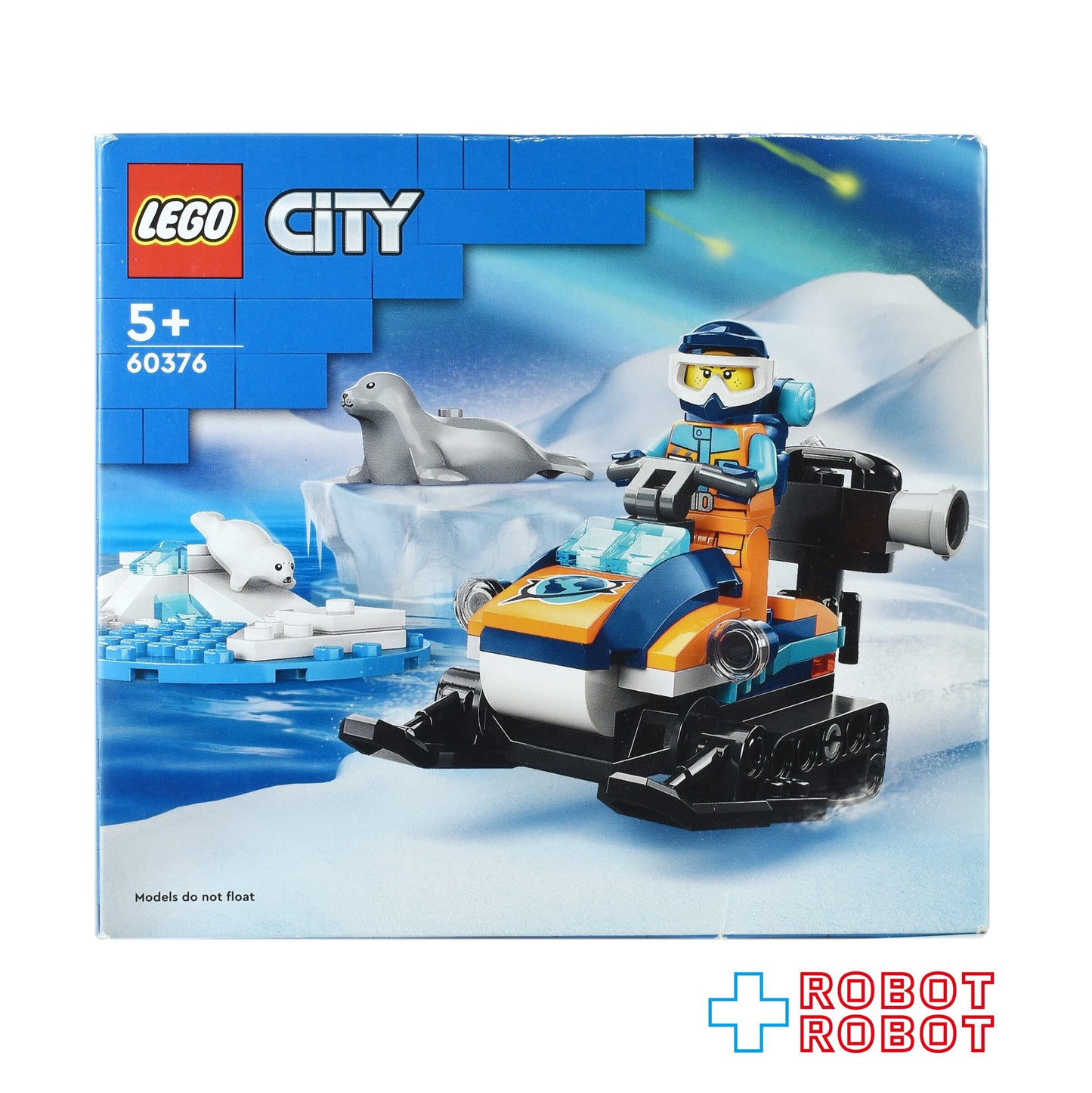 レゴ LEGO シティ60376 北極探検 スノーモービル