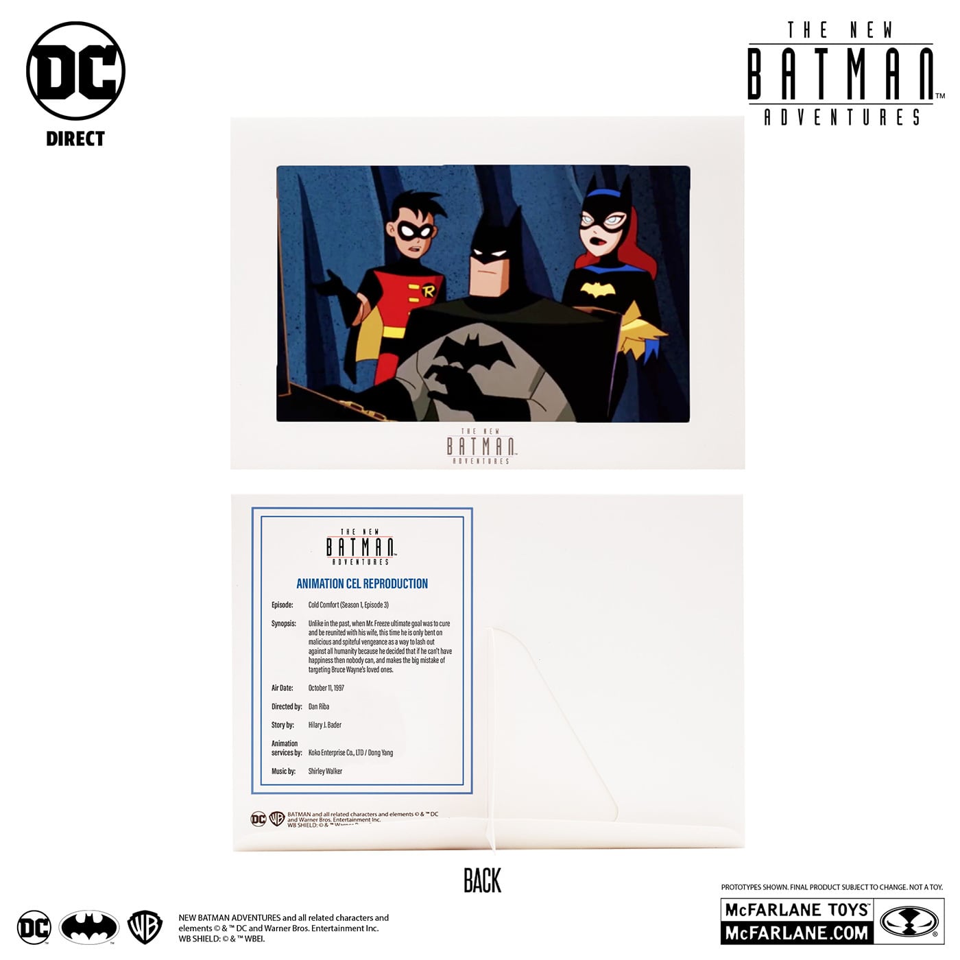 マクファーレン DCダイレクト バットマン アニメイテッド #34 バットマン 6インチ アクションフィギュア 国内版 未開封