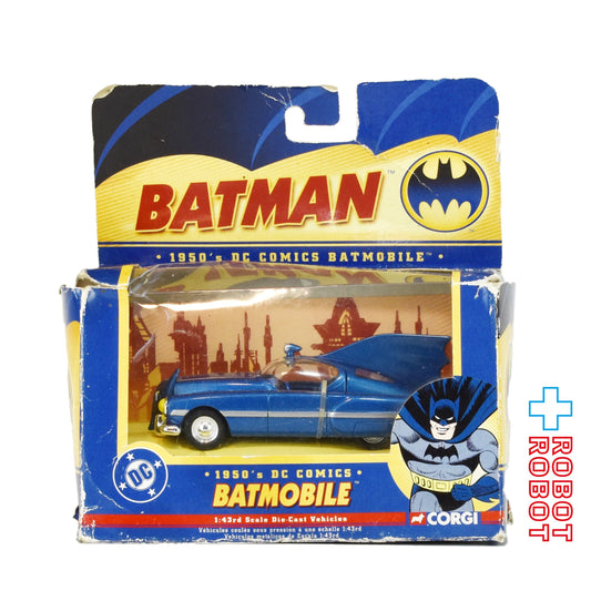 コーギー Corgi 1950's DCコミックス バットモービル 1/43 ダイキャスト ミニカー 箱付