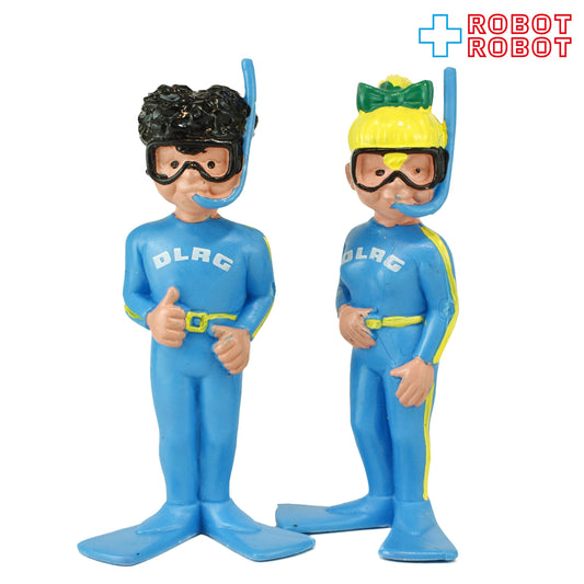 DLRG ドイツ人命救助協会 ダイバー アドバタイジング PVC フィギュア セット