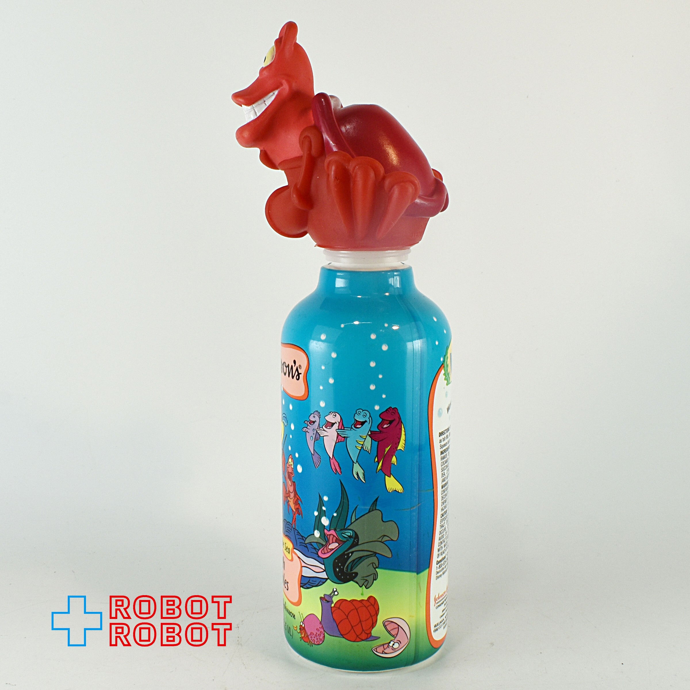 ディズニー セバスチャン リトルマーメイド ソーキー バスバブル