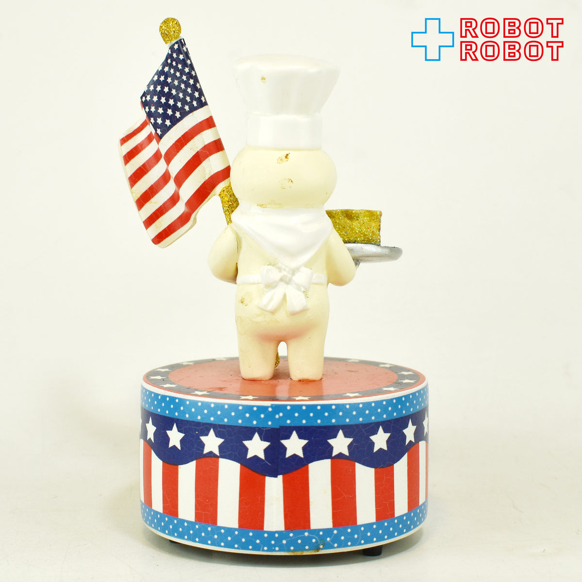 ピルズベリー ポッピンフレッシュ ドゥボーイ アメリカ・ザ・ビューティフル オルゴール フィギュアリン 2011 企業物