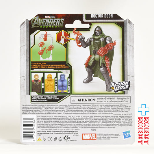 ハズブロ マーベル アベンジャーズ ドゥームズ・デイ アクションバース ドクター・ドゥーム 4.5インチ アクションフィギュア 未開封