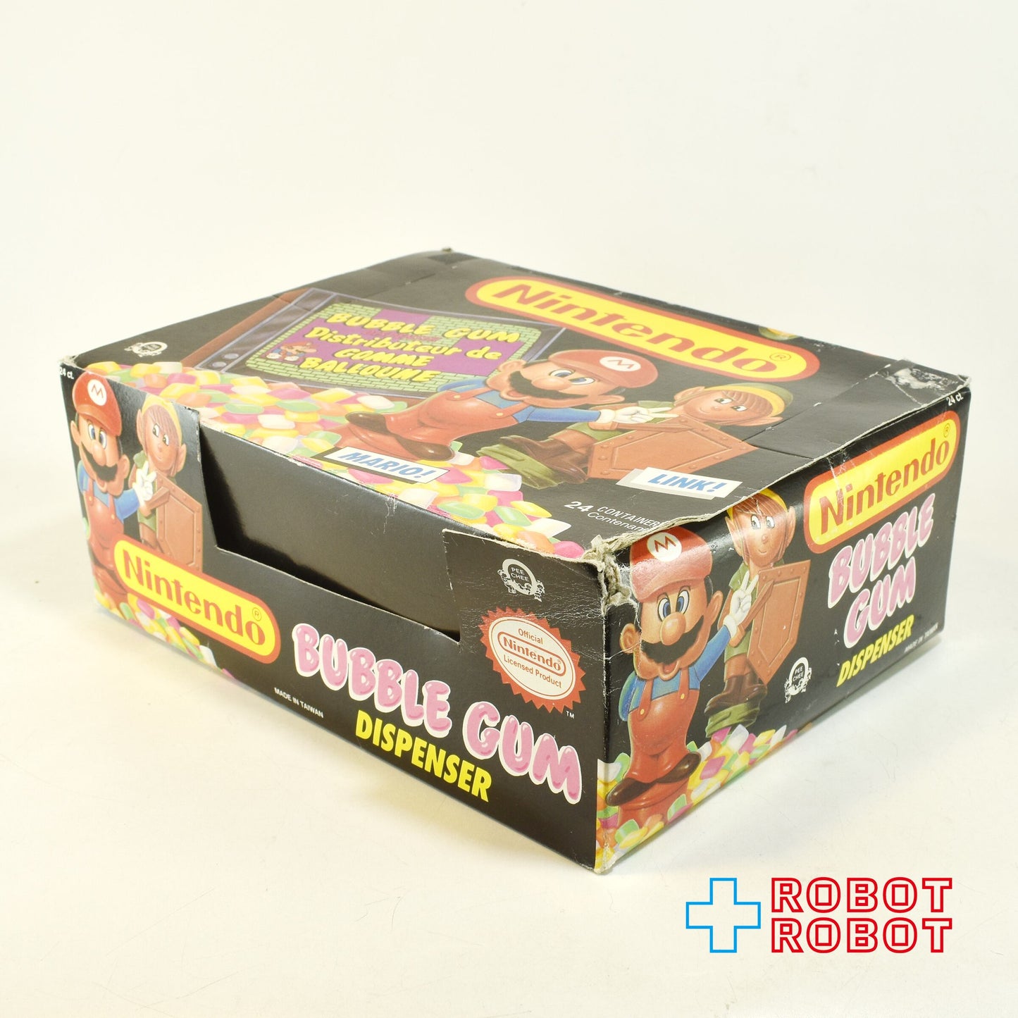 トップス ニンテンドー スーパーマリオ バブルガムディスペンサー 空箱