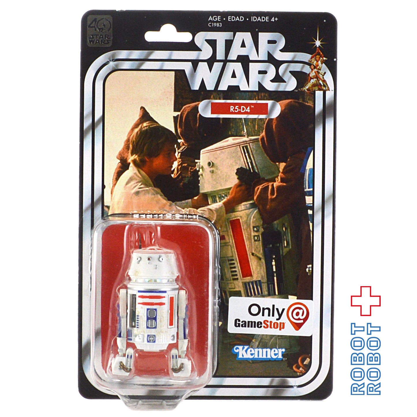 スター・ウォーズ ブラックシリーズ 40周年記念版 R5-D4 ゲームストップ限定  6インチフィギュア 開封品