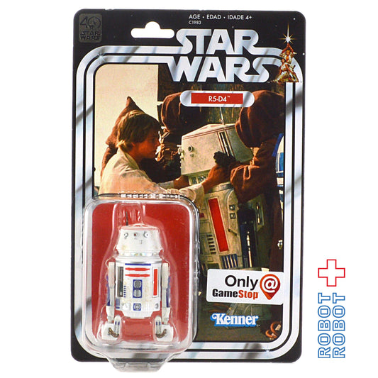 スター・ウォーズ ブラックシリーズ 40周年記念版 R5-D4 ゲームストップ限定  6インチフィギュア 開封品