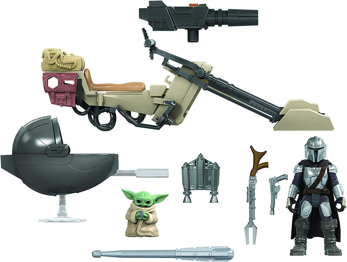 スター・ウォーズ ミッション・フリート エクスペディション・クラス マンドー チャイルド スピーダー・バイク 未開封