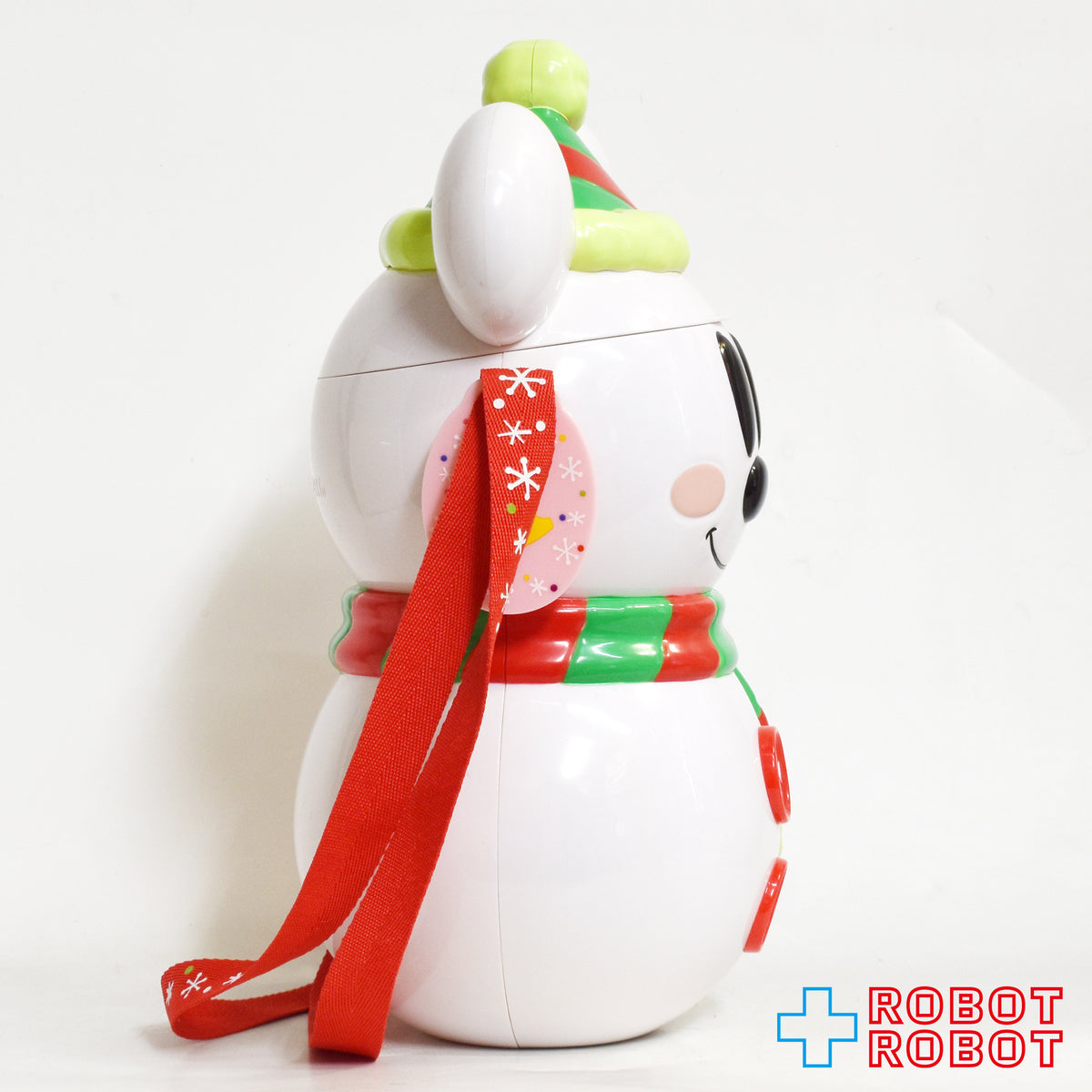 TDR 東京ディズニーリゾート クリスマス・ファンタジー 2012 スノースノー ポップコーンバケット ストラップ付き