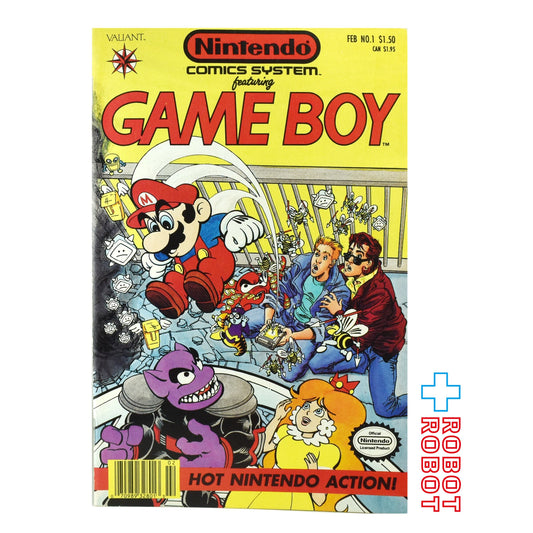 ニンテンドー コミックス  スーパーマリオブラザーズ NO.1 ゲームボーイ February 1990