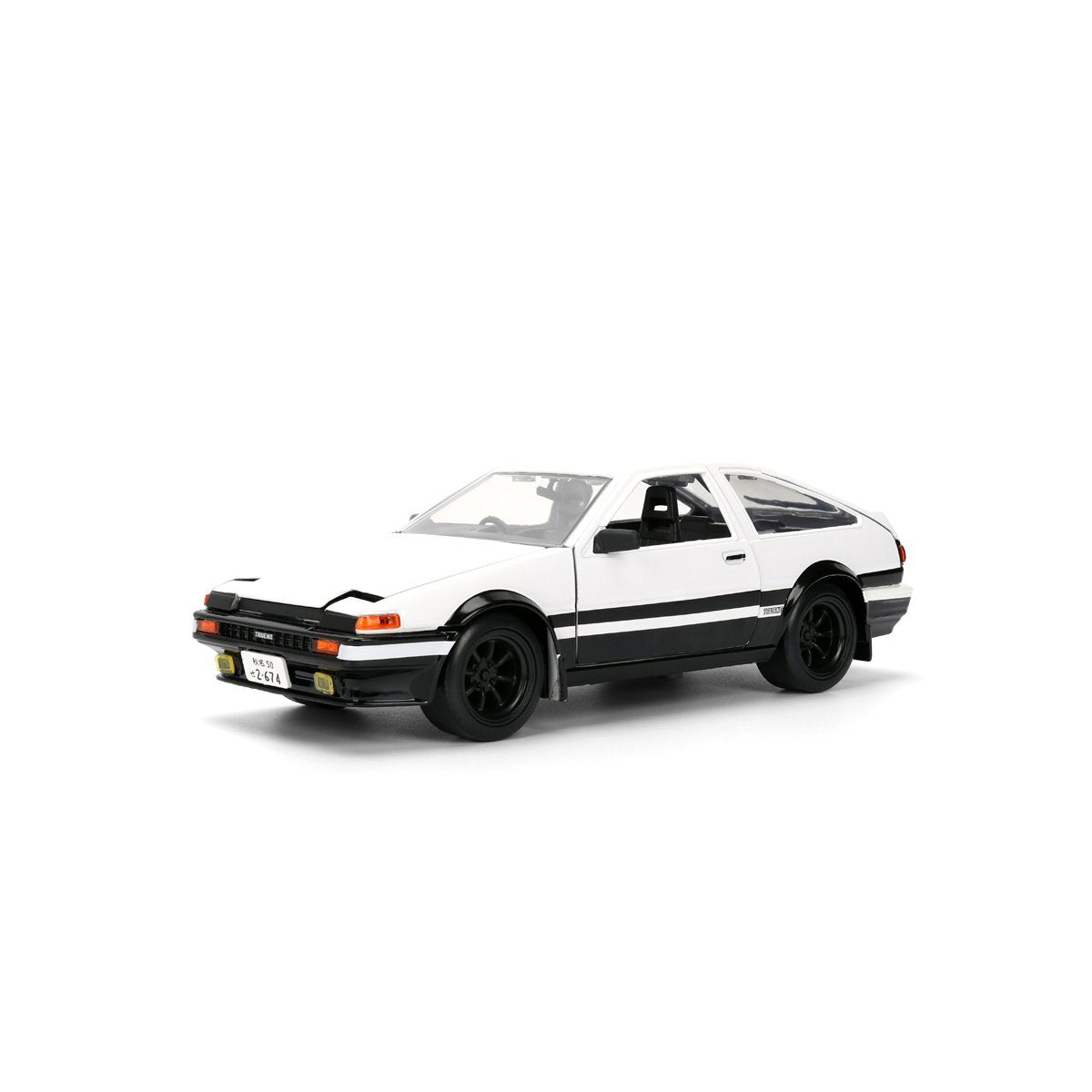 ⚫️ジャダトイズ ハリウッド・ライド 1/24 頭文字D 1986 トヨタ トレノ AE86 ダイキャスト ミニカー 未開封 ♦︎１号店商品