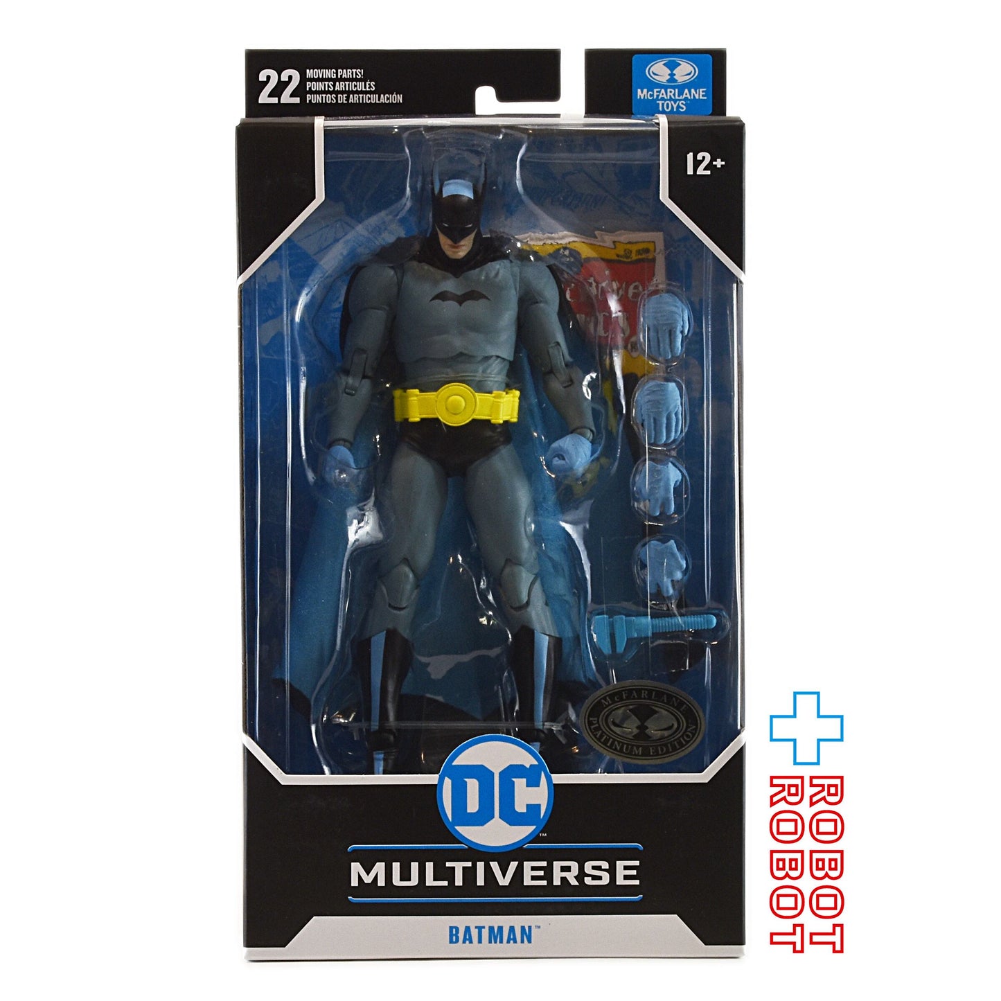 マクファーレン・トイズ DCマルチバース ディテクティブ・コミックス バットマン プラチナム・エディション 7インチ アクションフィギュア 国内版 未開封